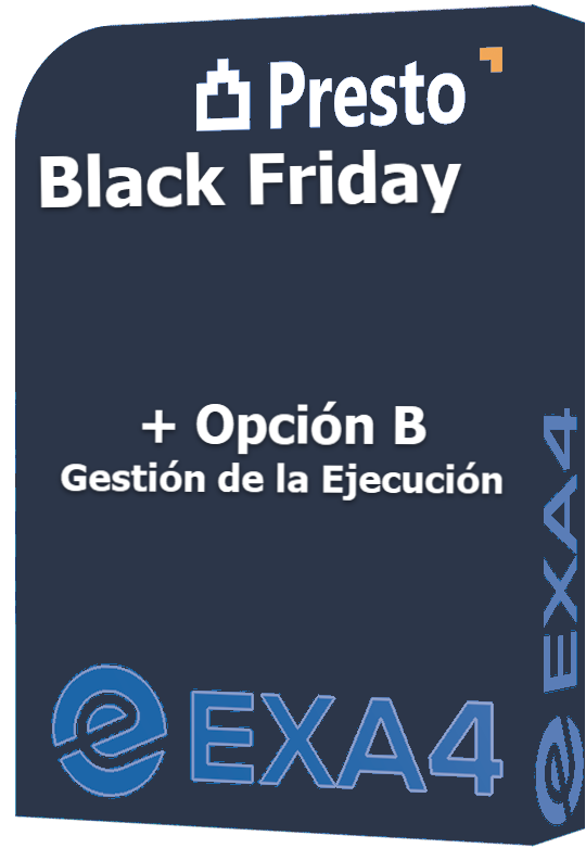 PRESTO BlackFriday (Opc. A) 1 AÑO + Gestión de la Ejecución