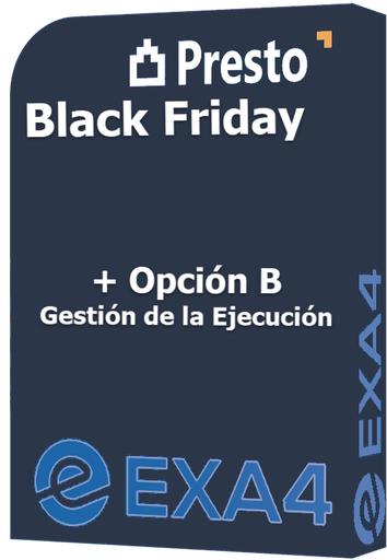[PBF-AB1] PRESTO BlackFriday (Opc. A) 1 AÑO + Gestión de la Ejecución